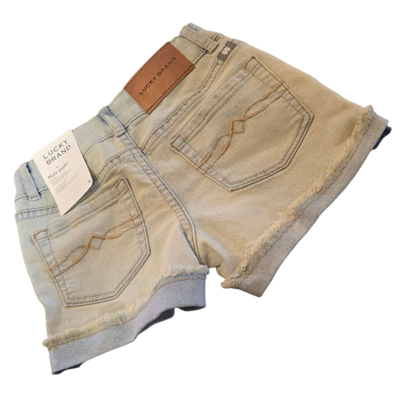 LUCKY BRAND Riley Shorts Girls Size 5 NWT - Picture 3 of 3
